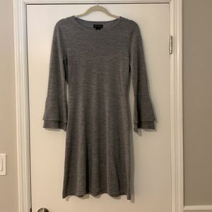 Cozy Wool Gray Dress